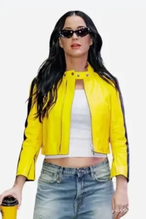 Katy Perry Biker Leather Jacket