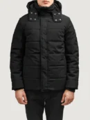 Men S Exton Black Hooded Down Puffer Jacket 3 262F6A4E 47A7 46Fd Baee 45957185Fb27