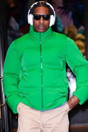 NYC ASAP Green Puffer Jacket