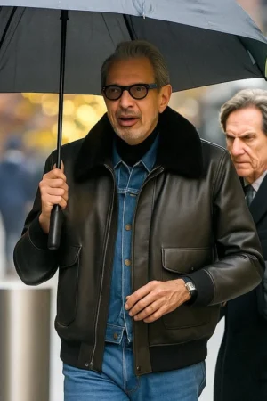 ABC Studios NYC 2025 Jeff Goldblum Jacket