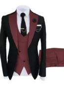 Mens Slim Fit 3 Piece Burgundy Wedding Tuxedo1_764c62bf d66c 4566 afec 3bc0686fcdbc 358434