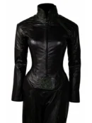 X Men Rogue Costume Black Leather Jacket