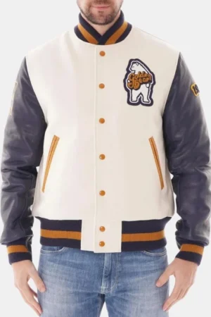 golden bear varsity jacket natural