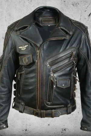 mens vintage leather jacket mens biker jacket leather jacket mens leather jacket for men