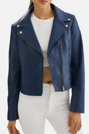 womens blue asymmetrical moto leather jacket_73d08bc9 213a 46cd abbd 09723abc4c14