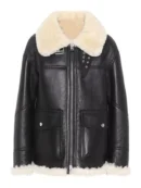 Ivory Shearling Jacket