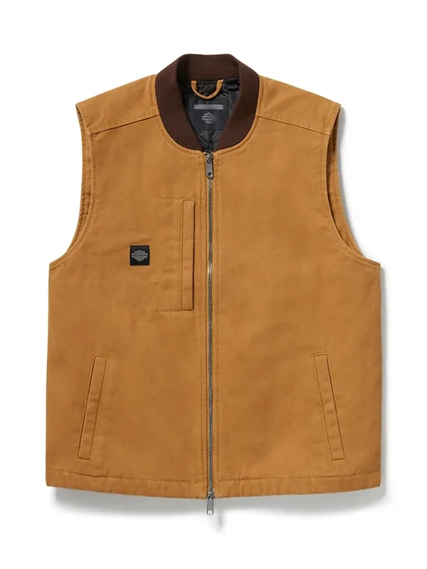 Mens Heritage Brown Vest