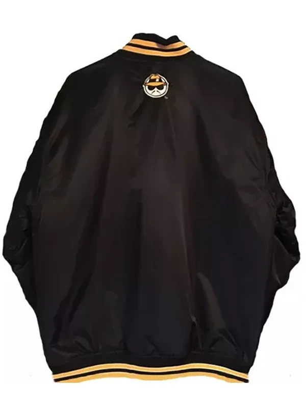 Mens and Womens Lowrider Black Satin Jacket