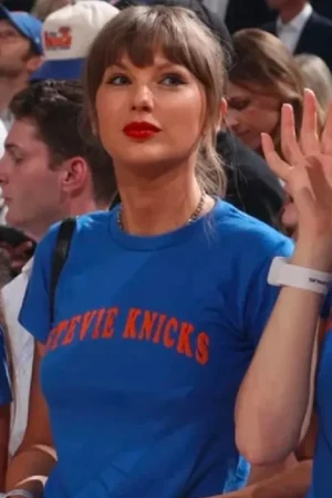 NBA Finals Stevie Knicks Blue Shirt