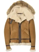 Womens Hooded B3 Bomber Jacket