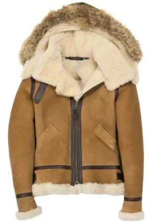 Womens Hooded B3 Bomber Jacket