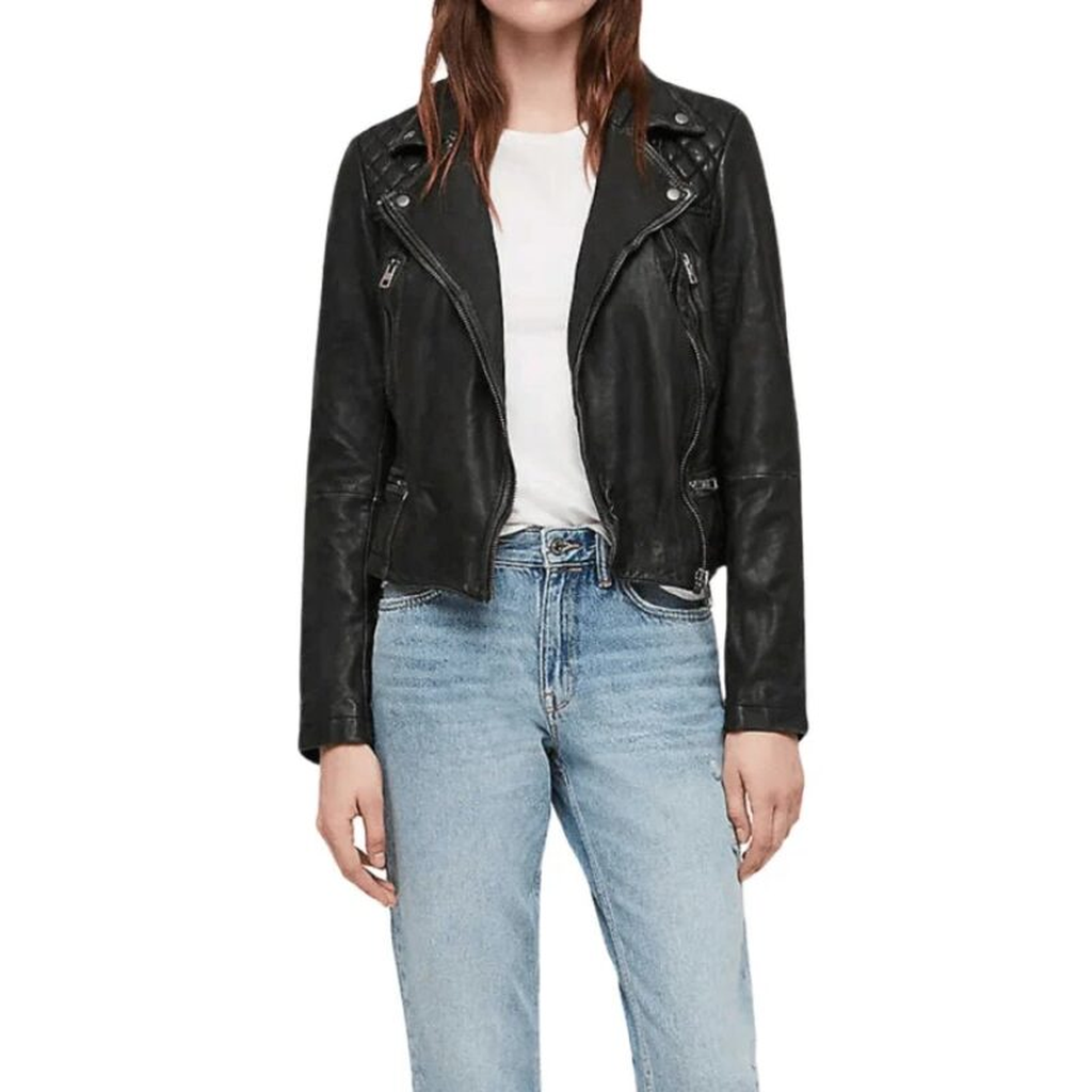 Womens Red Sparrow Black Leather Motorcycle Jacket 6 84232d89 8e20 4487 969d db4106622419 312061