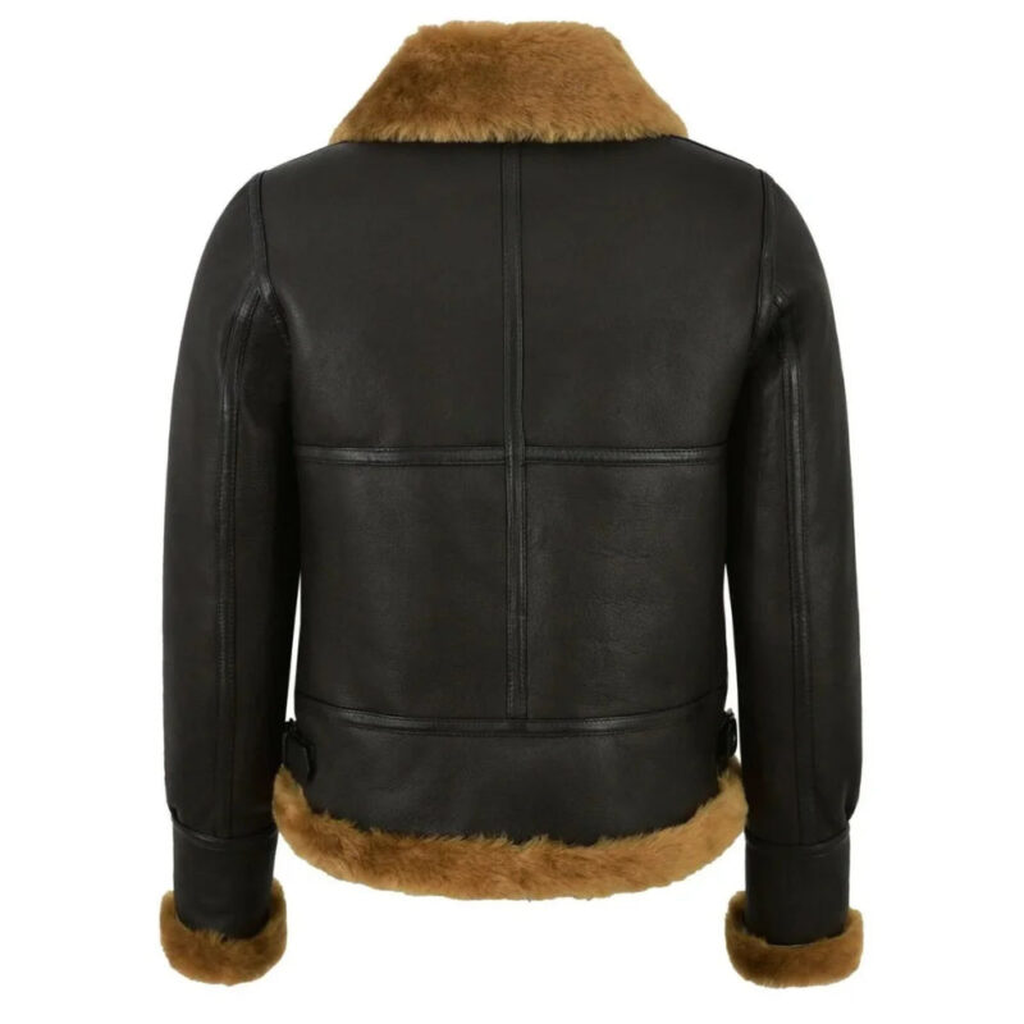 aviator leather jacket