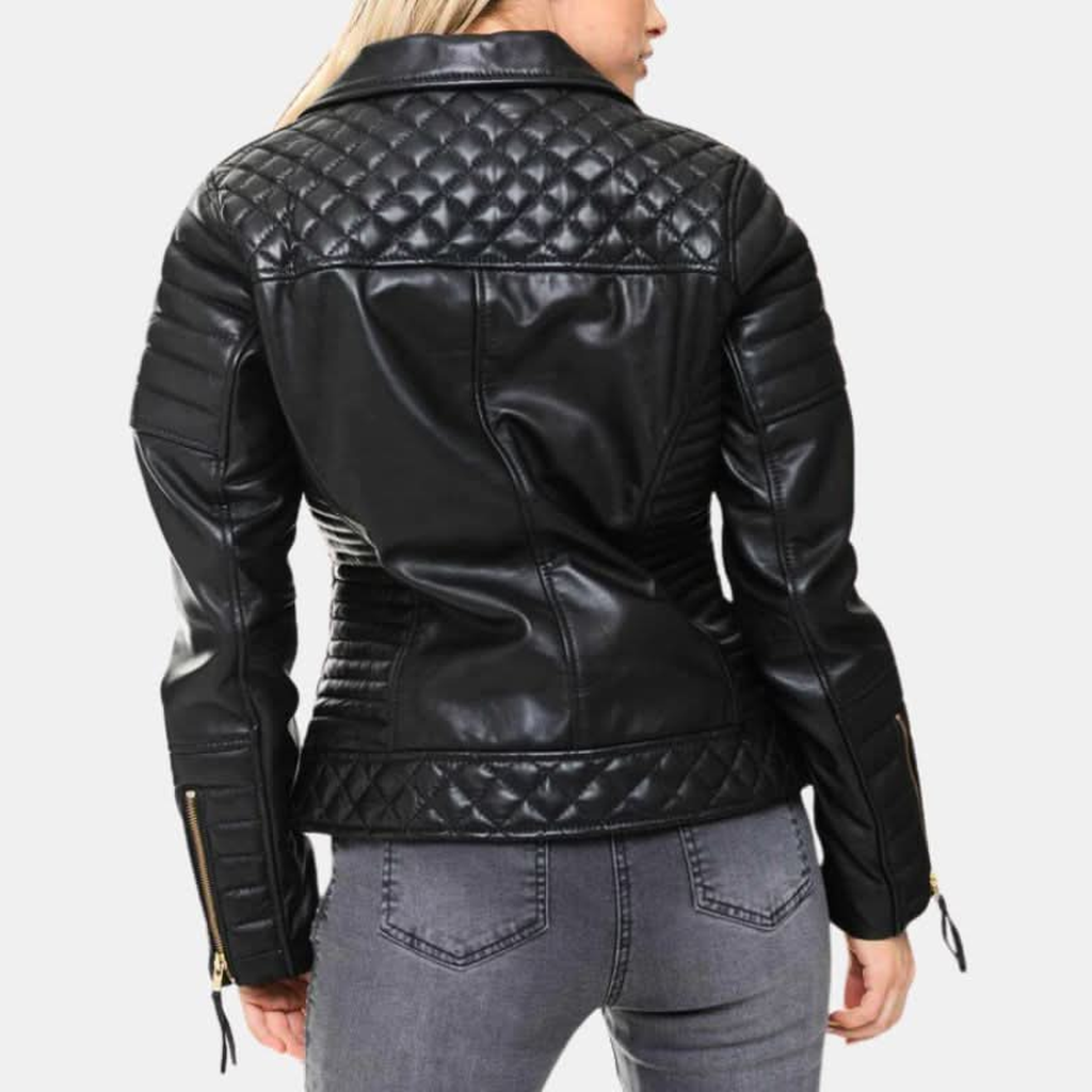racer quilted leather jacket women f648e3cc 3768 49b7 a150 049e3a6f65b5