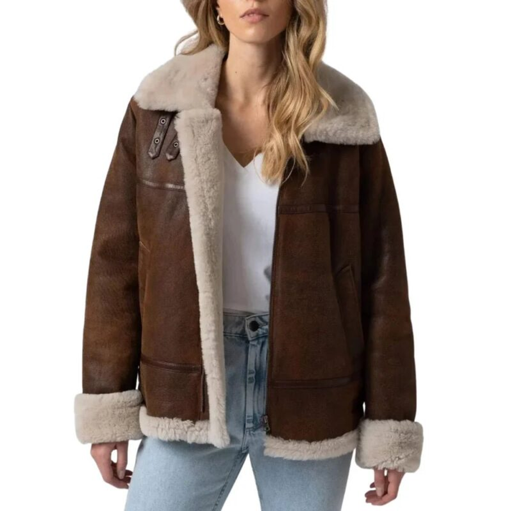 womens brown shearling leather jacket 6526d633 dc84 4b64 8b3d 45584ac46216 983378