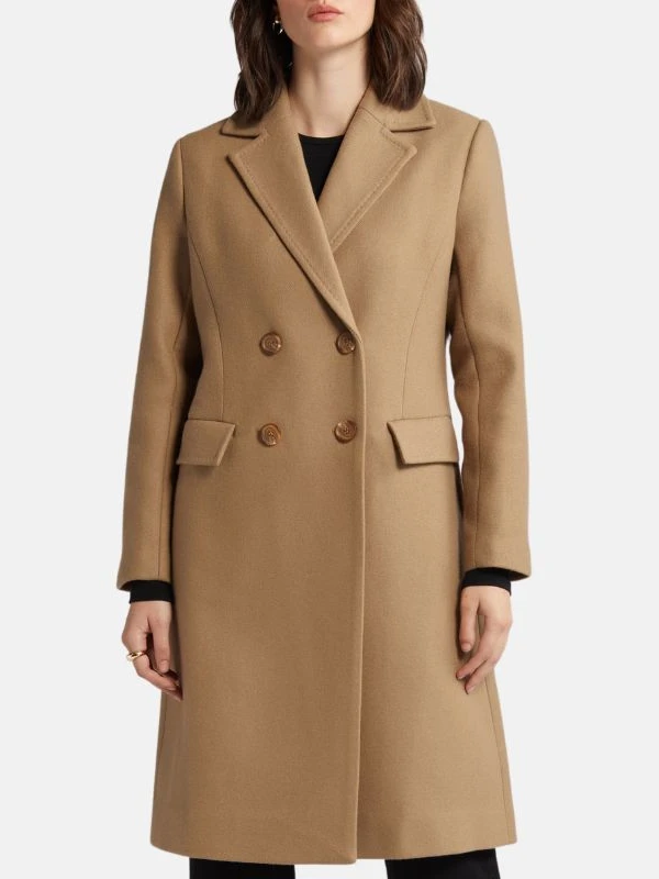 womens double breasted brown trench coat wool d7091876 2442 4d97 a3fc 865f1b01c13a