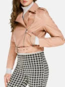 womens leather light pink jacket 3c3b56c7 38a0 41e7 95f2 f1c7aa01a1ae