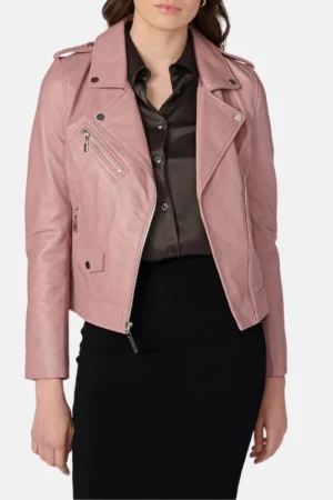womens leather pink motorcycle jacket 35d860fe e00e 4814 96e0 b03c9148da38