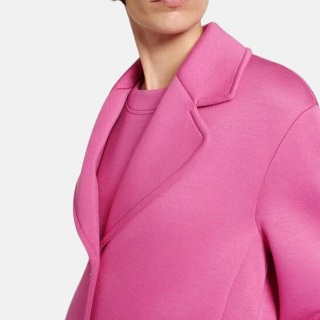 womens pink single breasted wool coat 9e18bb44 732b 48c1 a008 1c5eaeda9f48