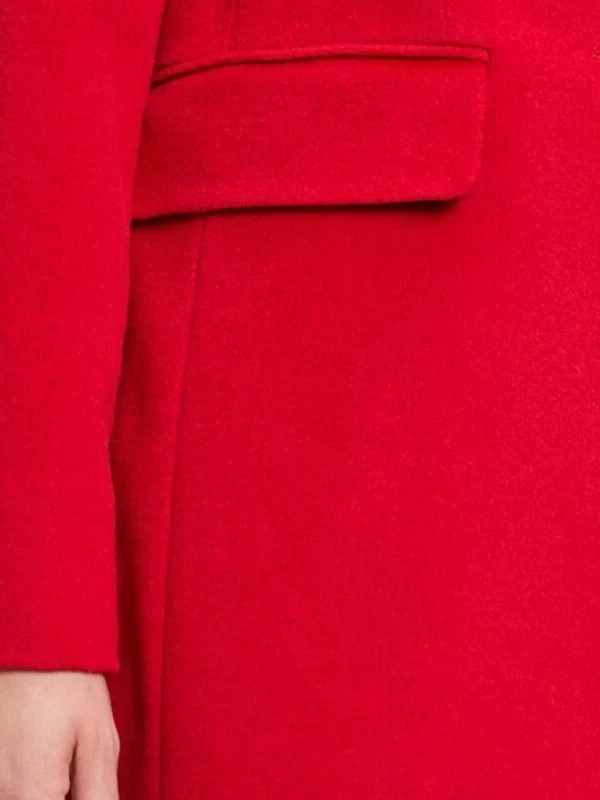 womens red single brested wool coat b2b4fdd6 600f 4aaa 99b7 a89ca82c906d 997673