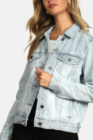 womens sky blue denim jean jacket girl 2 57e10955 bdc1 45b3 a577 b7b384b29d8b