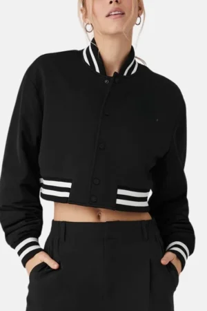 wool black varsity baseball bomber for womens c5e93c71 33d8 4992 a4b3 e083e3b21232 265519 1