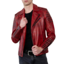Motorcycle Quilted Red Leather Jacket Mens 481d6ad2 4a26 4d9c b45b 123cbbfda733