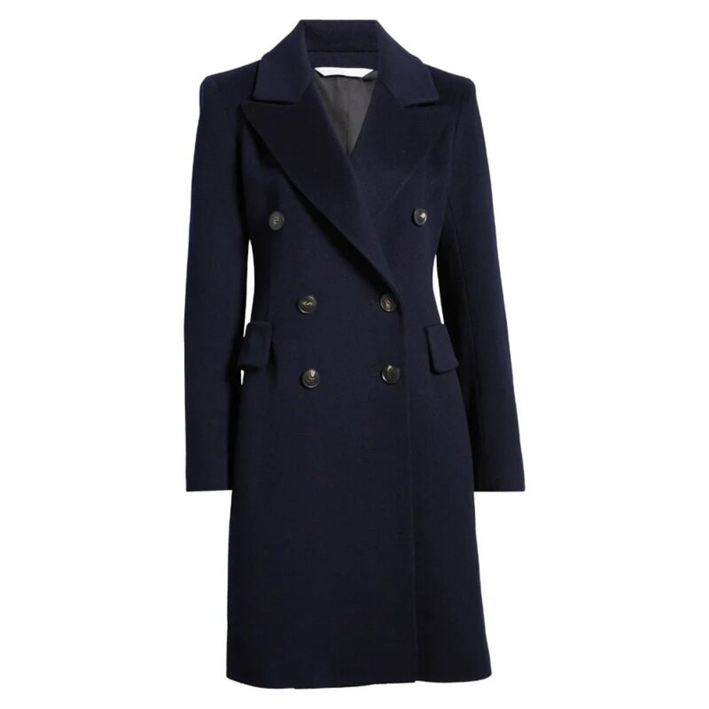 Womens Classic Dark Blue Double Breasted Wool Trench Coat 5 12a92257 5049 4bf6 ac72 005c04ca1588 184893