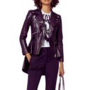leather biker jacket womens