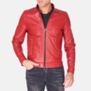 red cafe racer leather jacket mens 303b65bb e8bc 4d57 8939 5efc8285e139