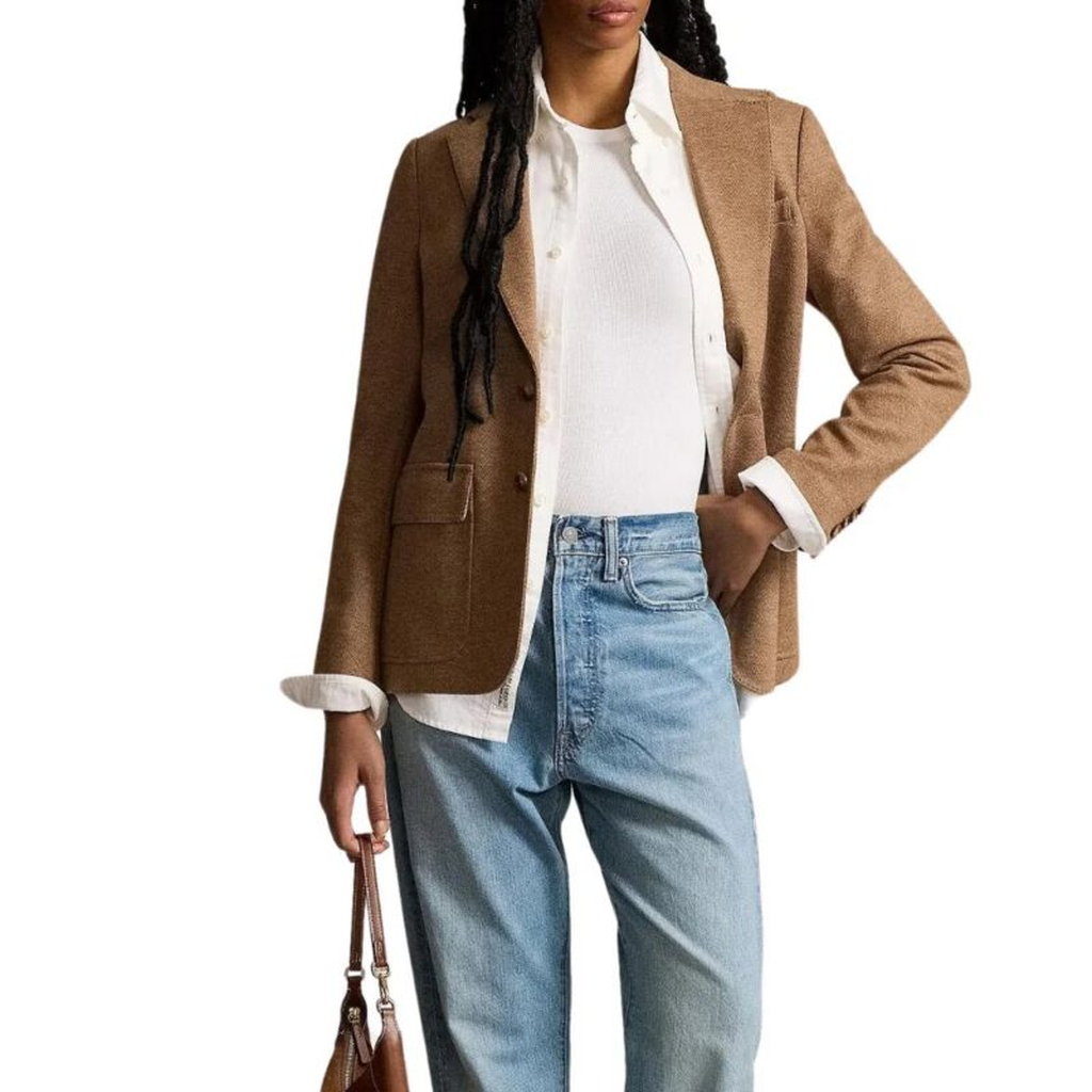 womens brown leather blazer 93c8ee2a 2f7e 4ac8 b60c e2aeb79d3110 171300