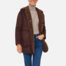 womens classic brown shearling jacket 4aa6902f 7a0e 4f64 a1cf 21f3e706a46c