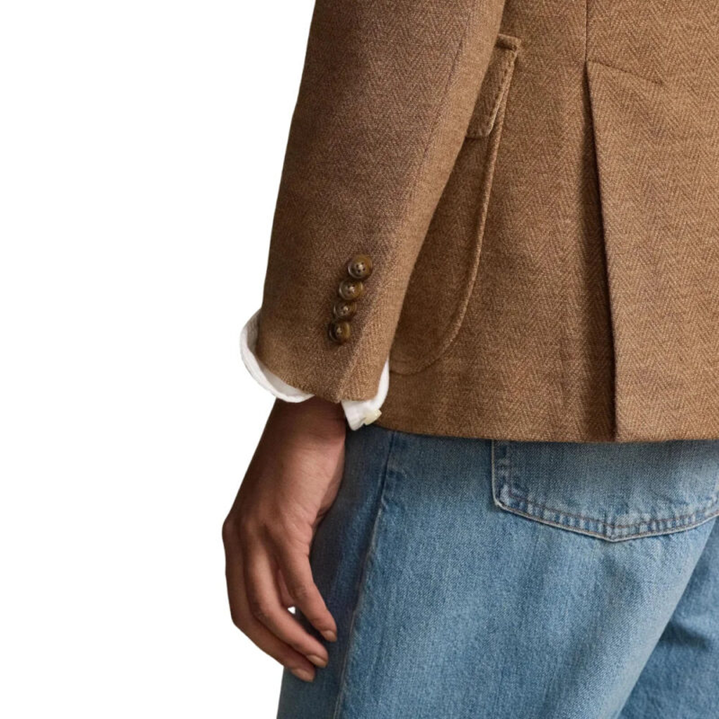 wool brown blazer 1